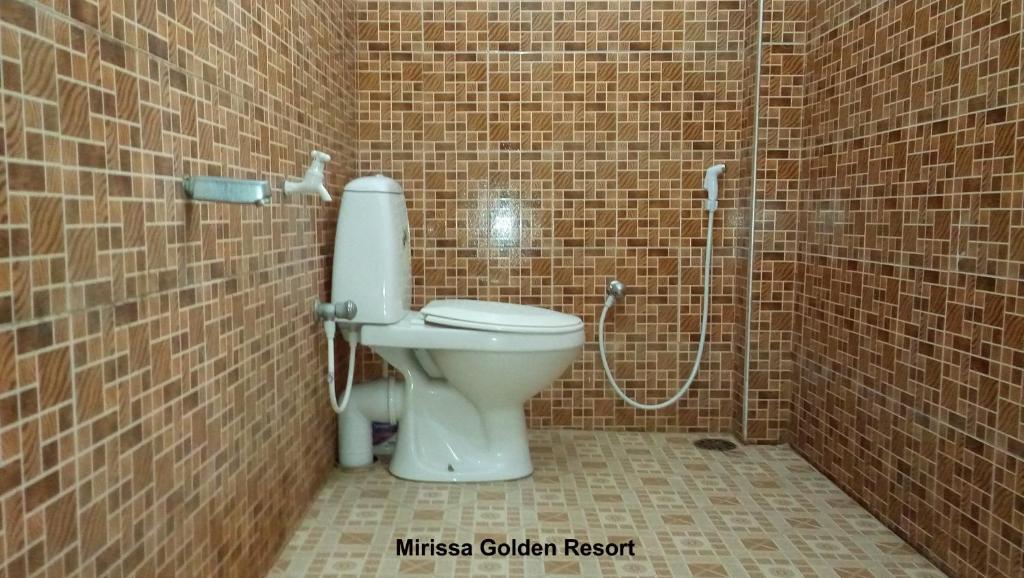 Koupelna v ubytování Mirissa Golden Resort