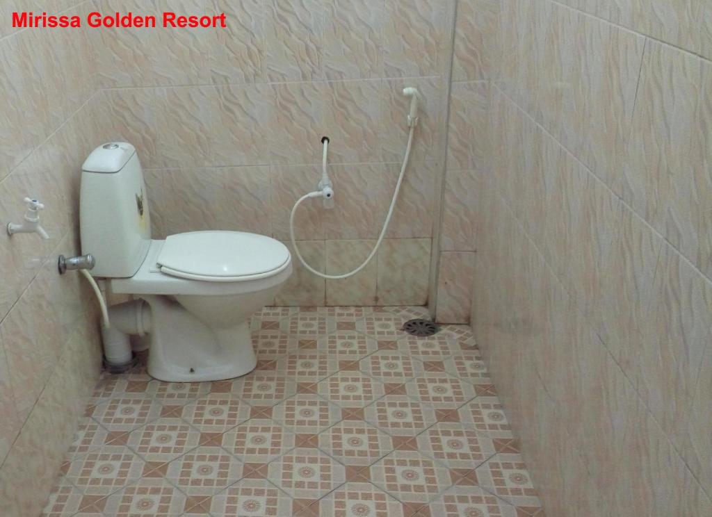 Koupelna v ubytování Mirissa Golden Resort