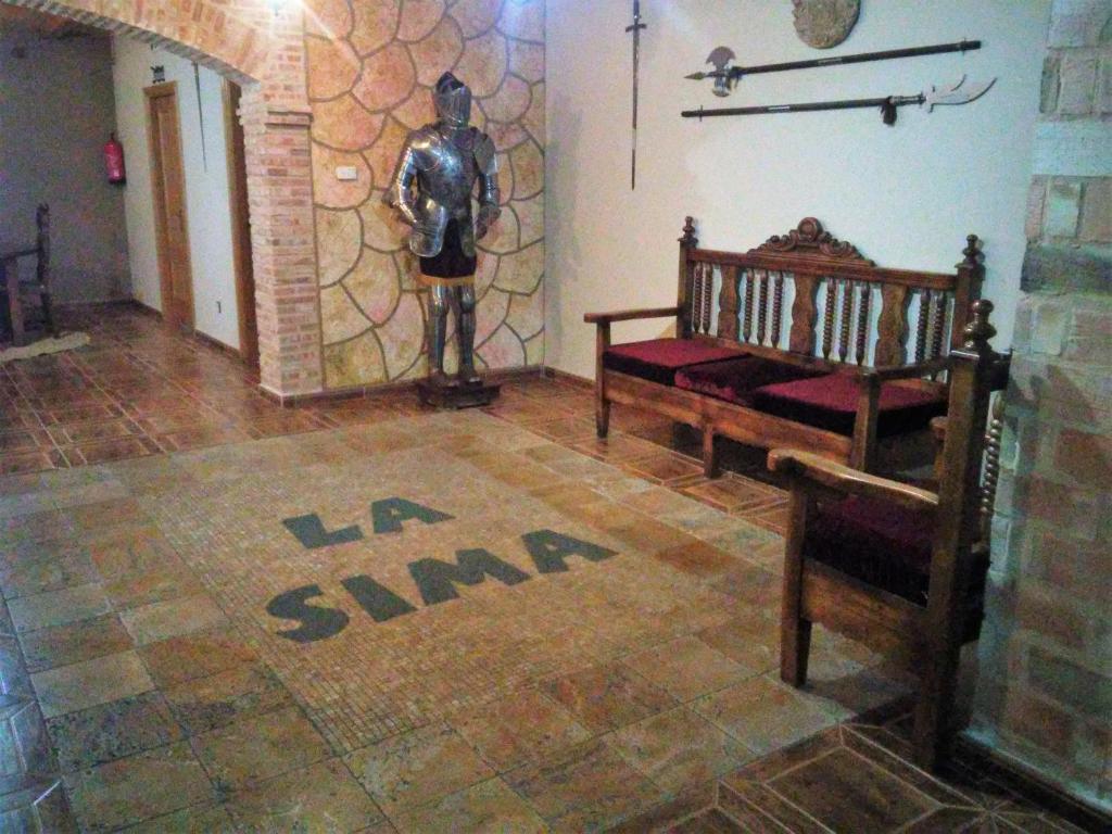 Posedenie v ubytovaní Hotel-Restaurante La Sima