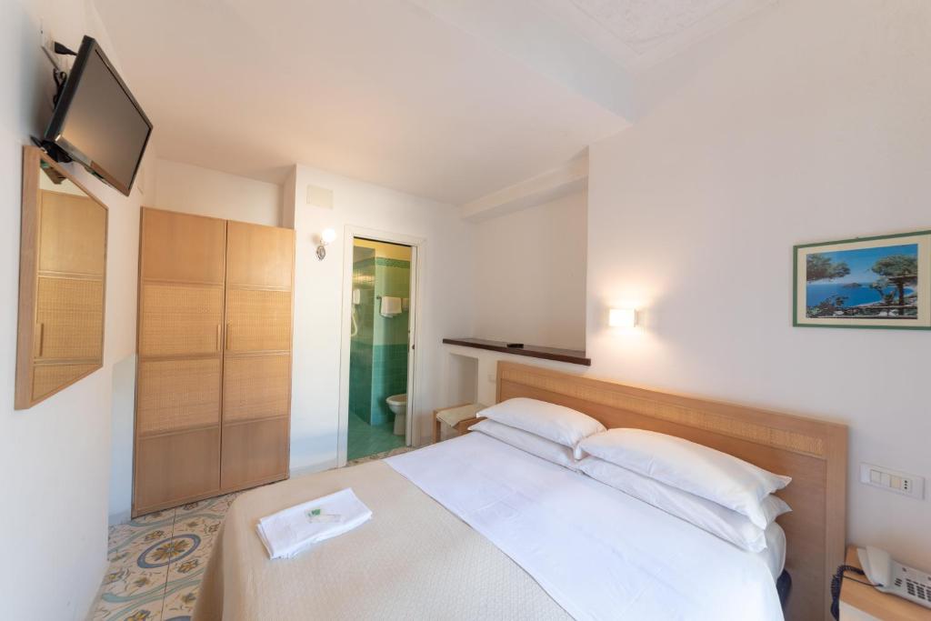 Hotel Europaにあるベッド