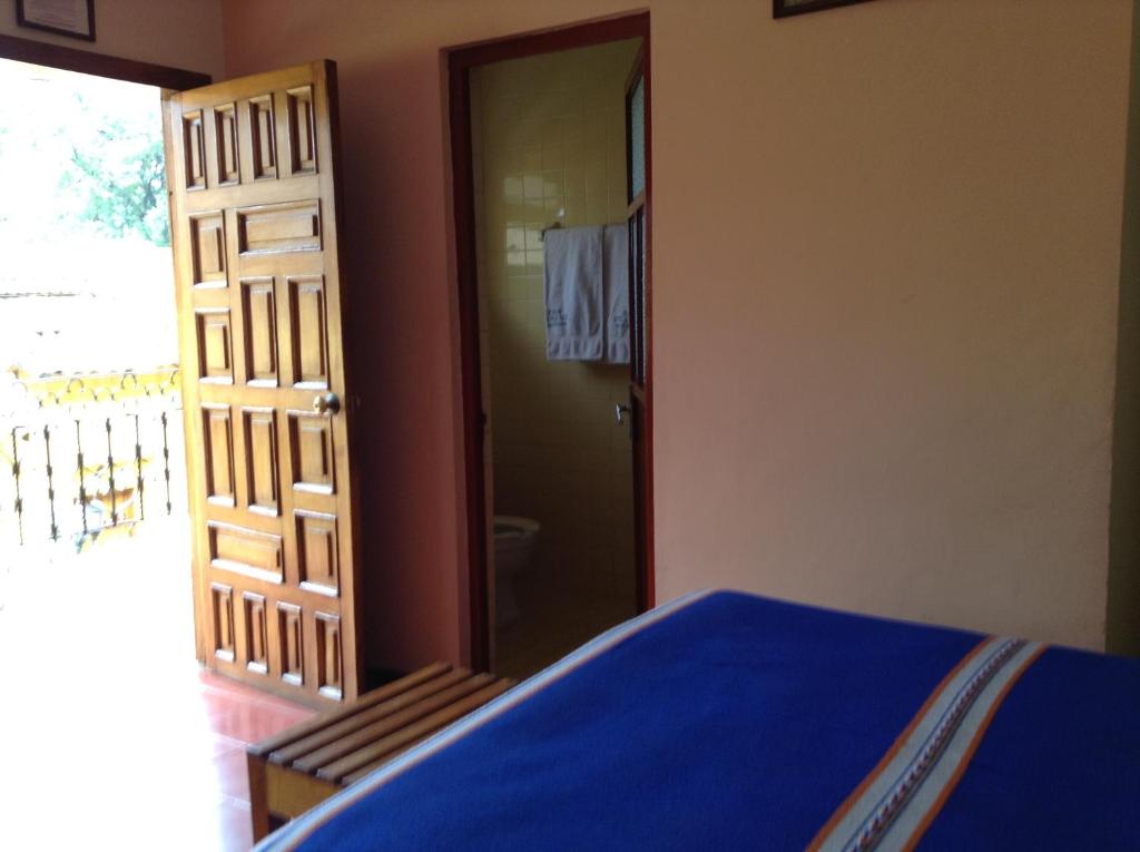 Postel nebo postele na pokoji v ubytování Posada de la Salud
