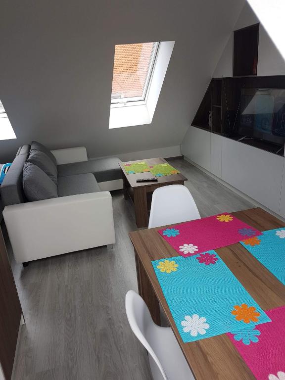 Posezení v ubytování Centrum Apartman S- dom