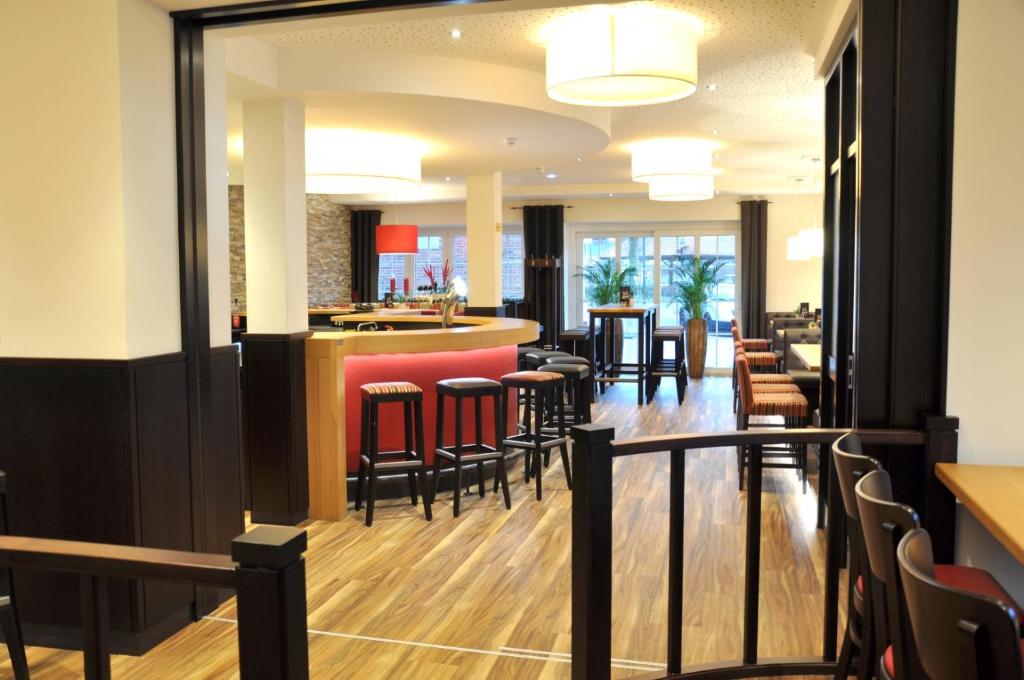 Posezení v ubytování Hotel Drei Linden