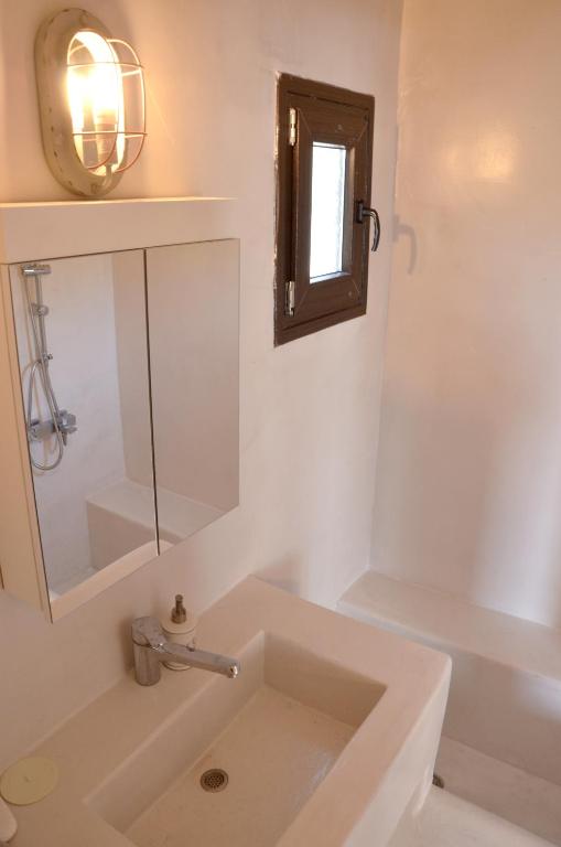 Vannituba majutusasutuses STUDIOSWORX Apartments
