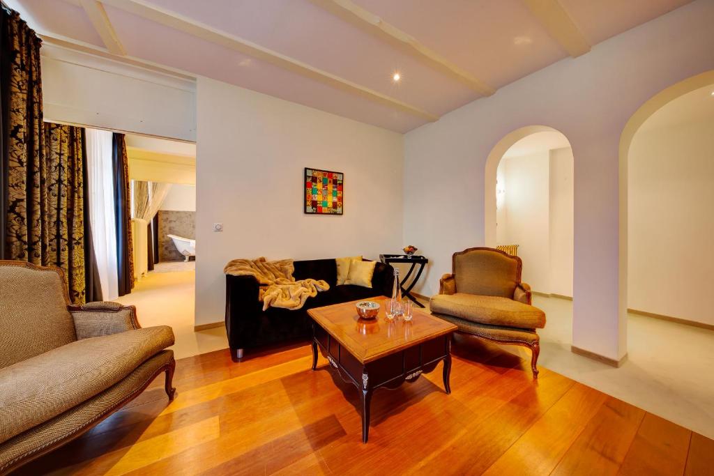 Posezení v ubytování Hotel Regina