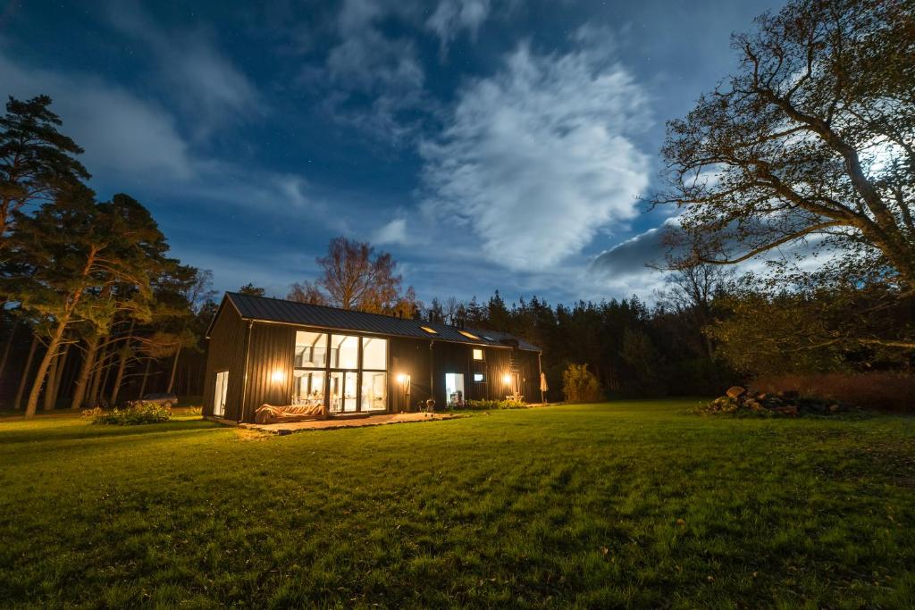 Zahrada ubytování Hõbekala Guesthouse