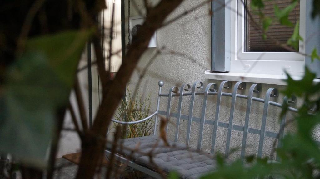 Balkón nebo terasa v ubytování Ferienwohnung Frieda