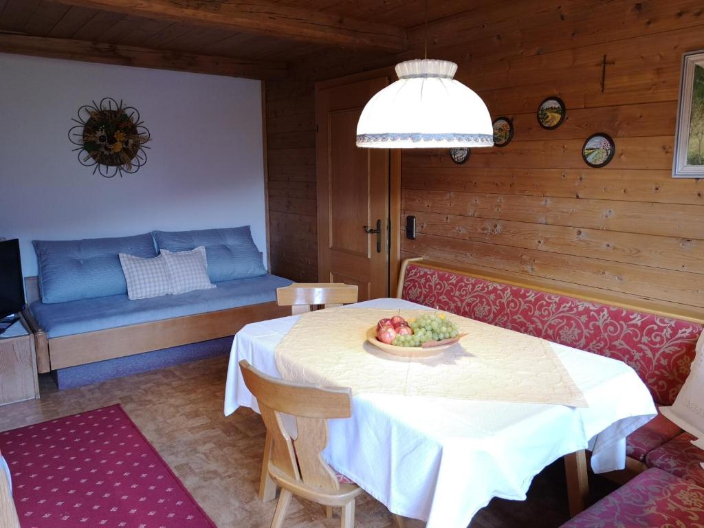 Posezení v ubytování Vornbichlhof