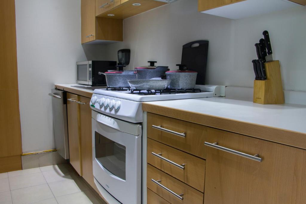 Puerta Alameda Suites México - Two-Bedroom Apartment With Balcony