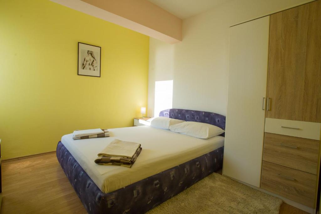 Posteľ alebo postele v izbe v ubytovaní Aparthotel Pecic