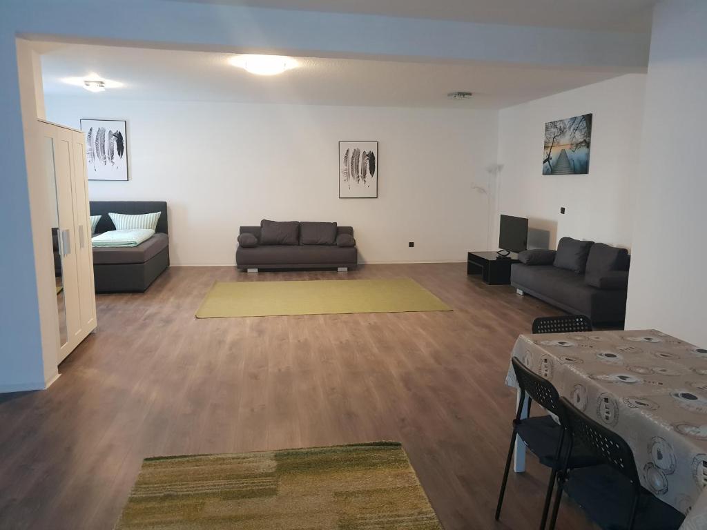 Istumisnurk majutusasutuses Apartmens Center Nürnberg