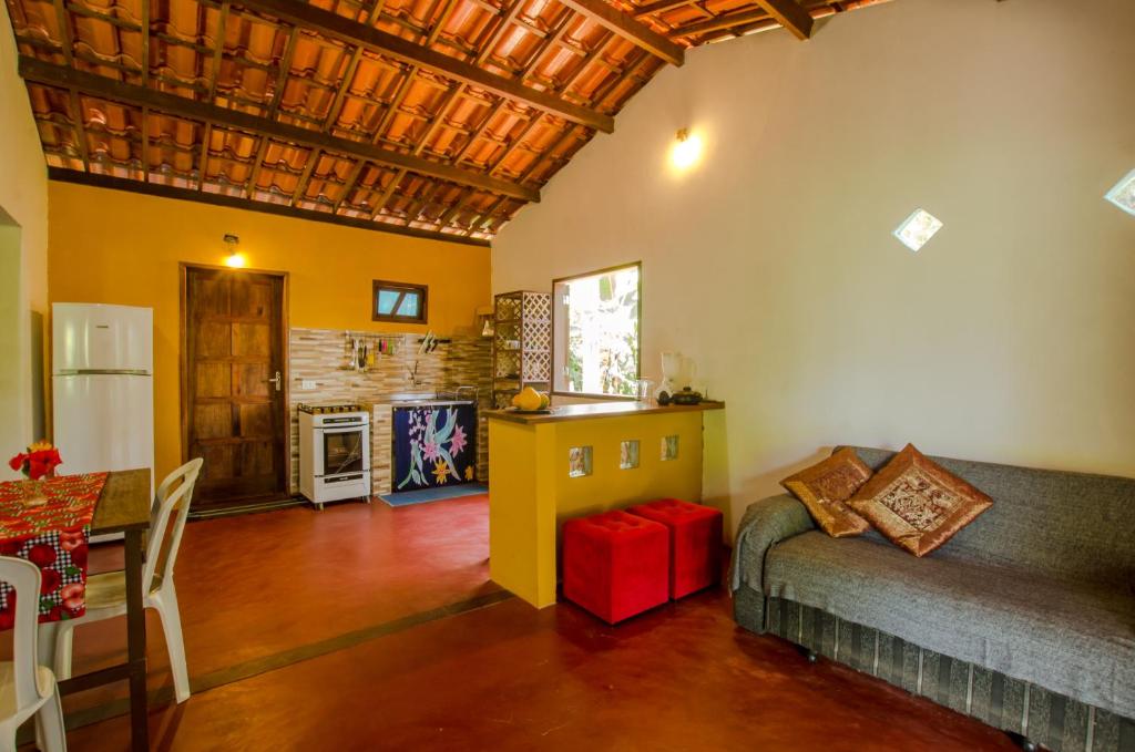 Kuchyň nebo kuchyňský kout v ubytování Casa da Pipoca