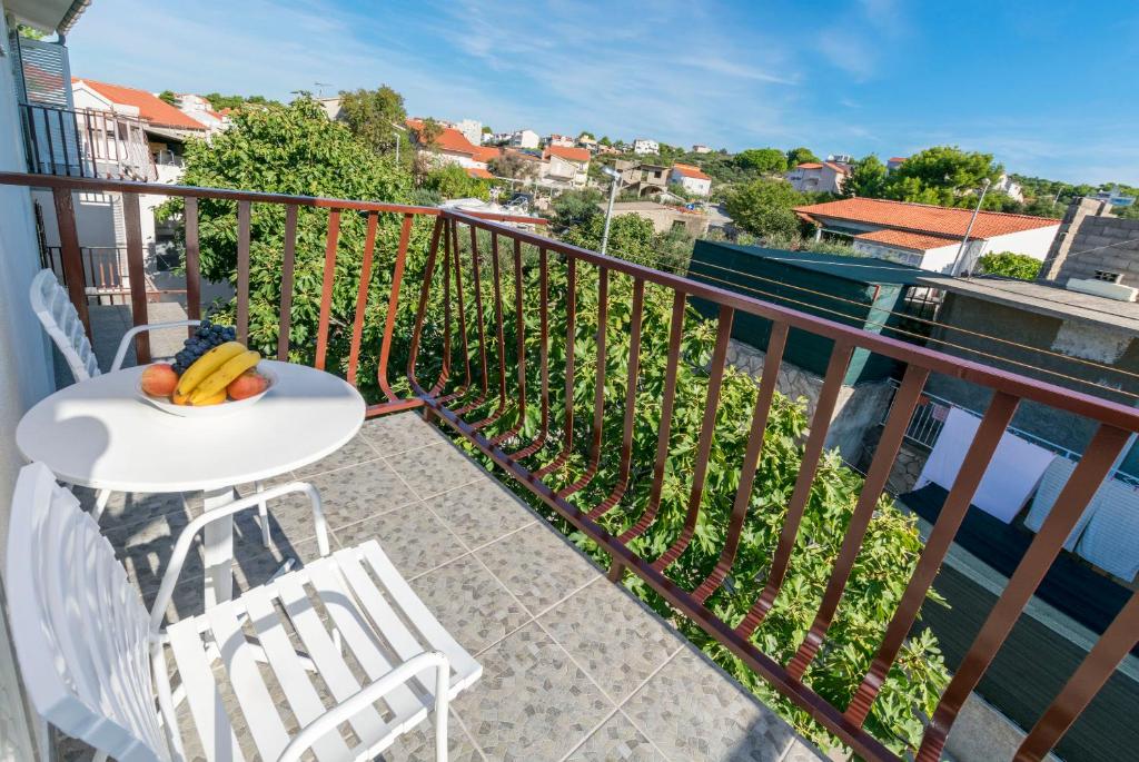 Balkón nebo terasa v ubytování Apartments Matejka