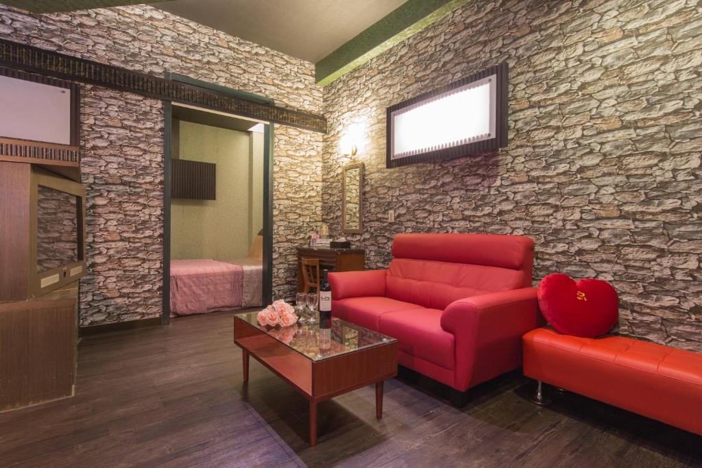 Posezení v ubytování Giyoche Motel