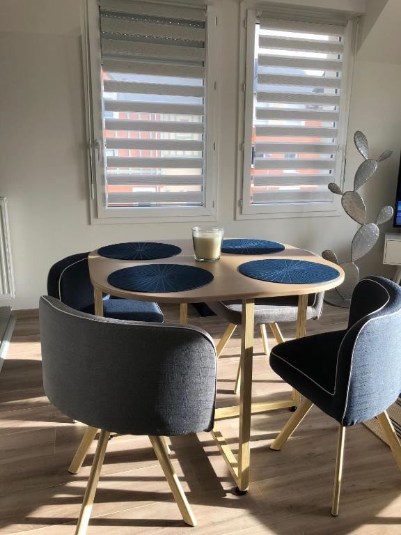 Posezení v ubytování Le Clos Normandy