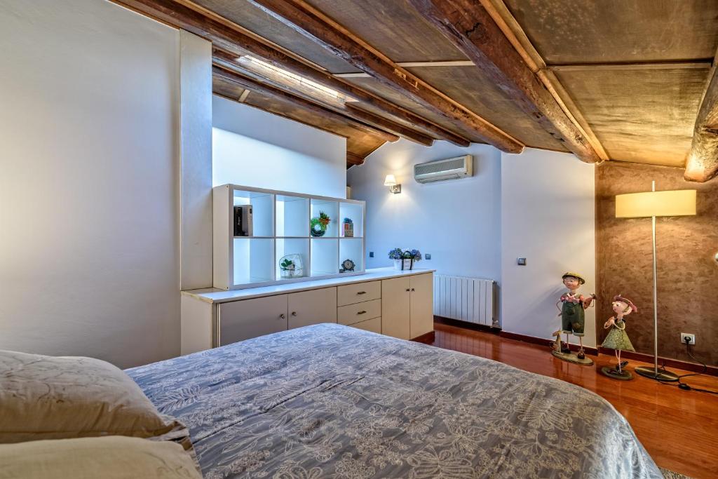 Kuchyň nebo kuchyňský kout v ubytování Apartamento con encanto en Badalona