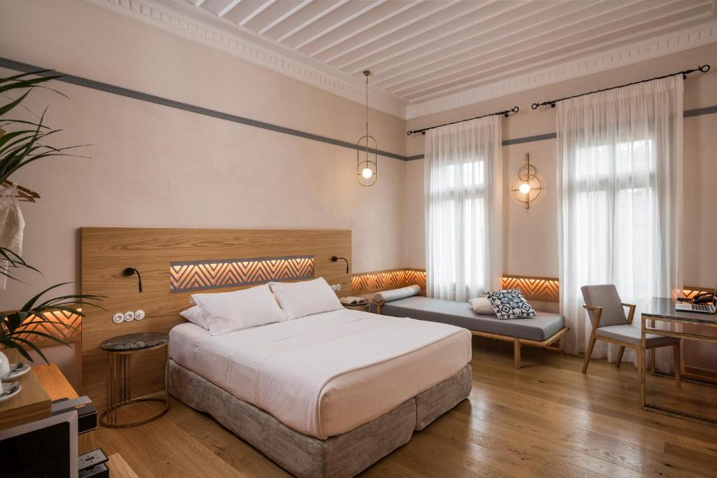 Postel nebo postele na pokoji v ubytování Scala de Faro