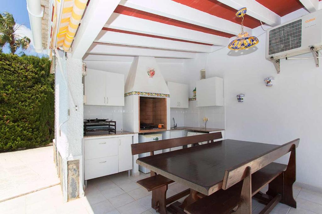 Kuchyň nebo kuchyňský kout v ubytování CH Villa Murillo Ciudad Quesada