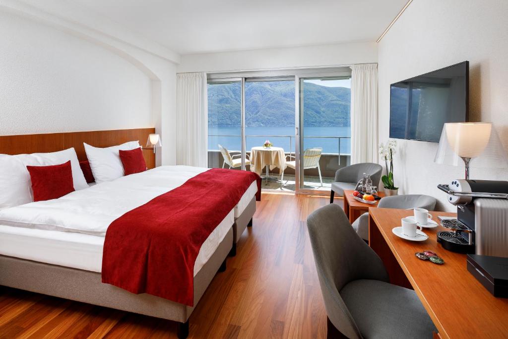 Postel nebo postele na pokoji v ubytování Casa Berno Panorama Resort
