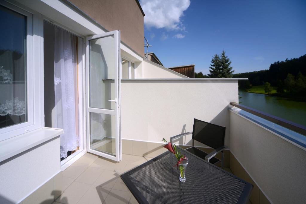 Balkon lub taras w obiekcie Hotel Resort Luna
