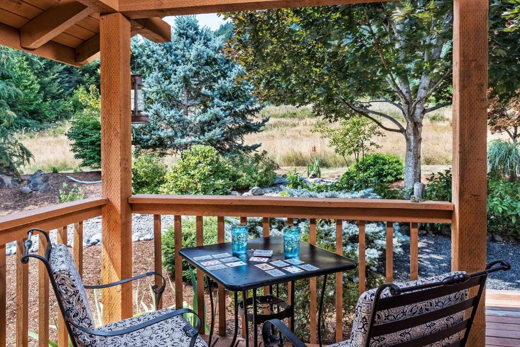 Zahrada ubytování Carson Ridge Luxury Cabins