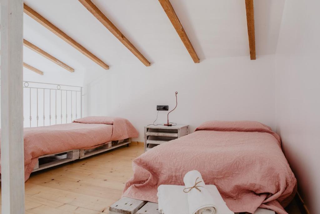 Postel nebo postele na pokoji v ubytování Agriturismo Le Piagge