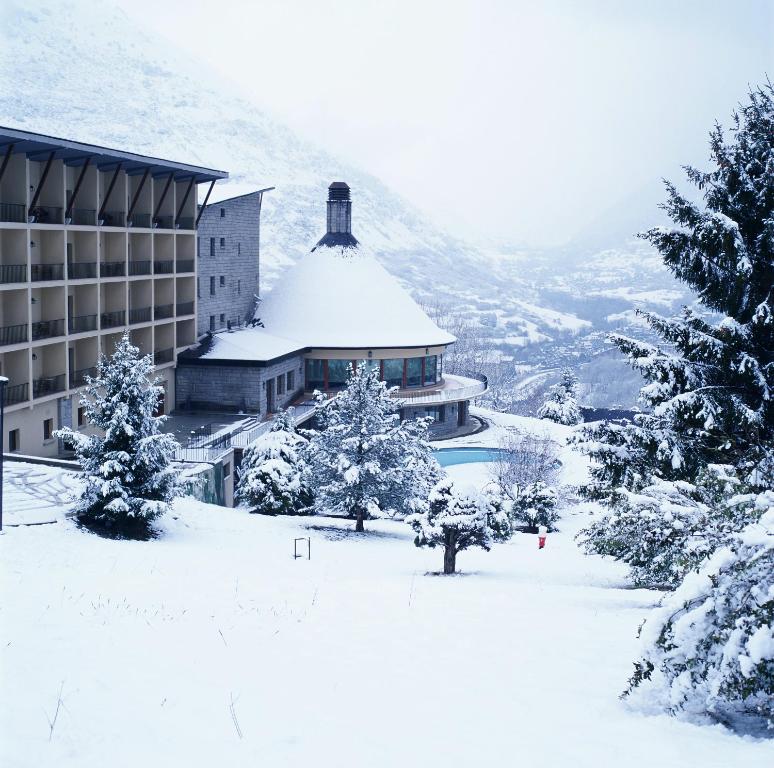 Parador de Vielha v zimě