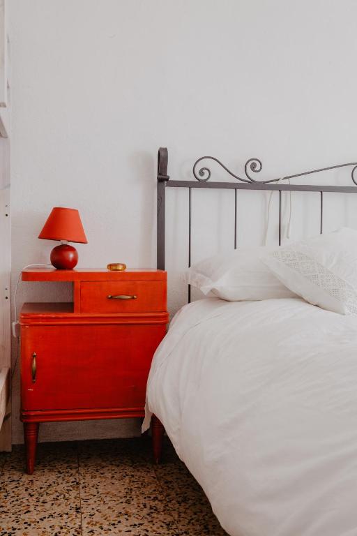 Postel nebo postele na pokoji v ubytování Agriturismo Le Piagge