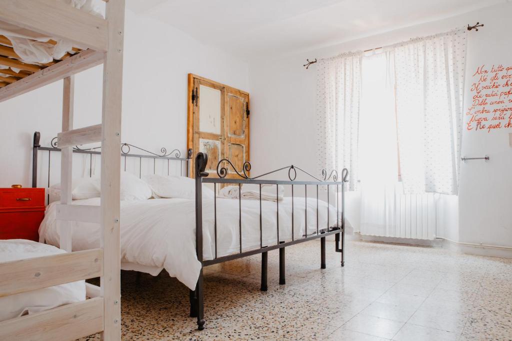 Postel nebo postele na pokoji v ubytování Agriturismo Le Piagge