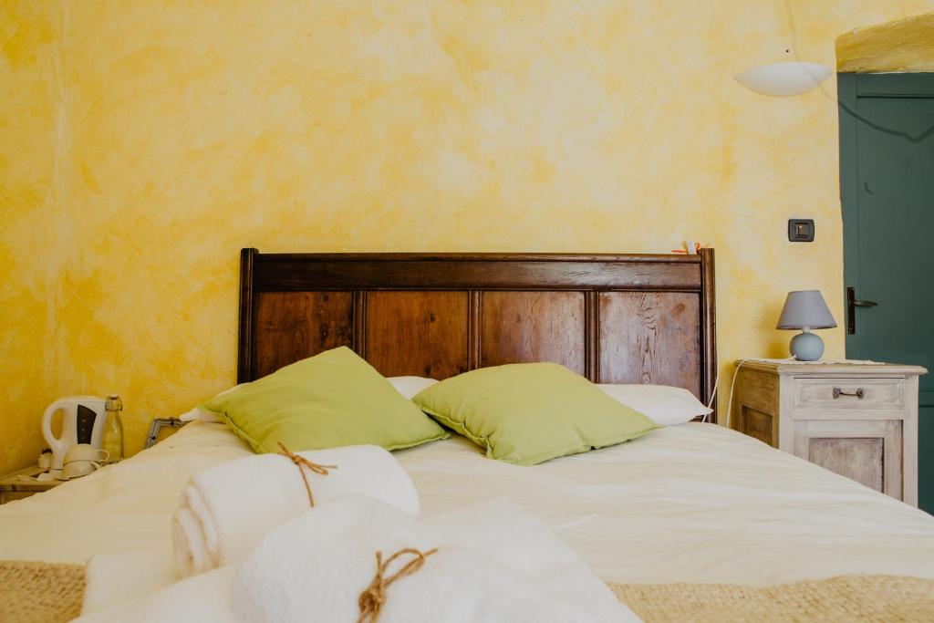 Postel nebo postele na pokoji v ubytování Agriturismo Le Piagge