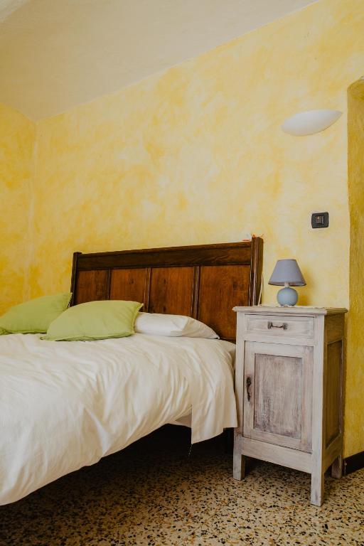 Postel nebo postele na pokoji v ubytování Agriturismo Le Piagge