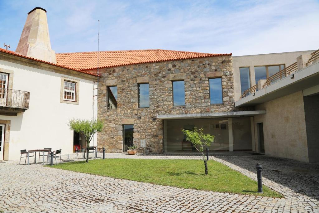 O edifcio onde o hotel est situado