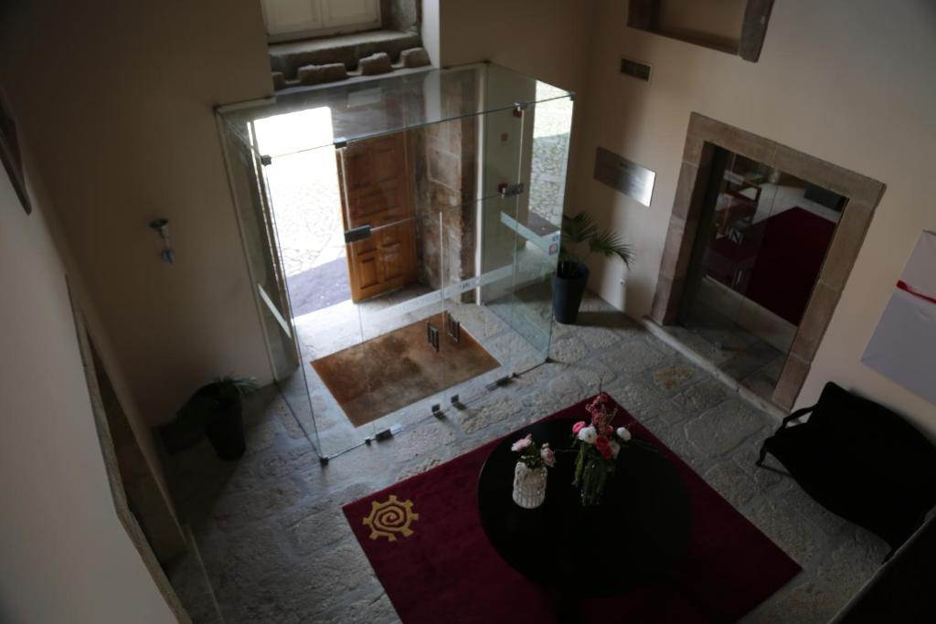Uma casa de banho em INATEL Linhares da Beira Hotel Rural