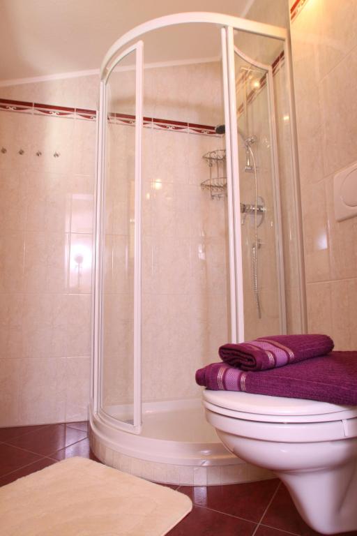 Koupelna v ubytování Chalet Walzl