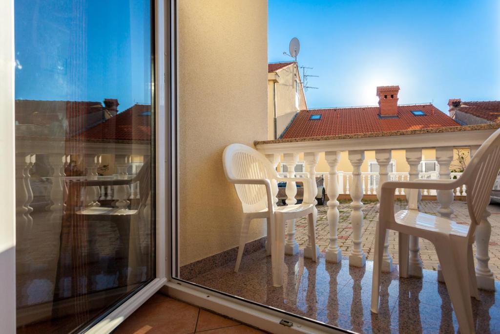 Balkón nebo terasa v ubytování Guesthouse Villa Adria