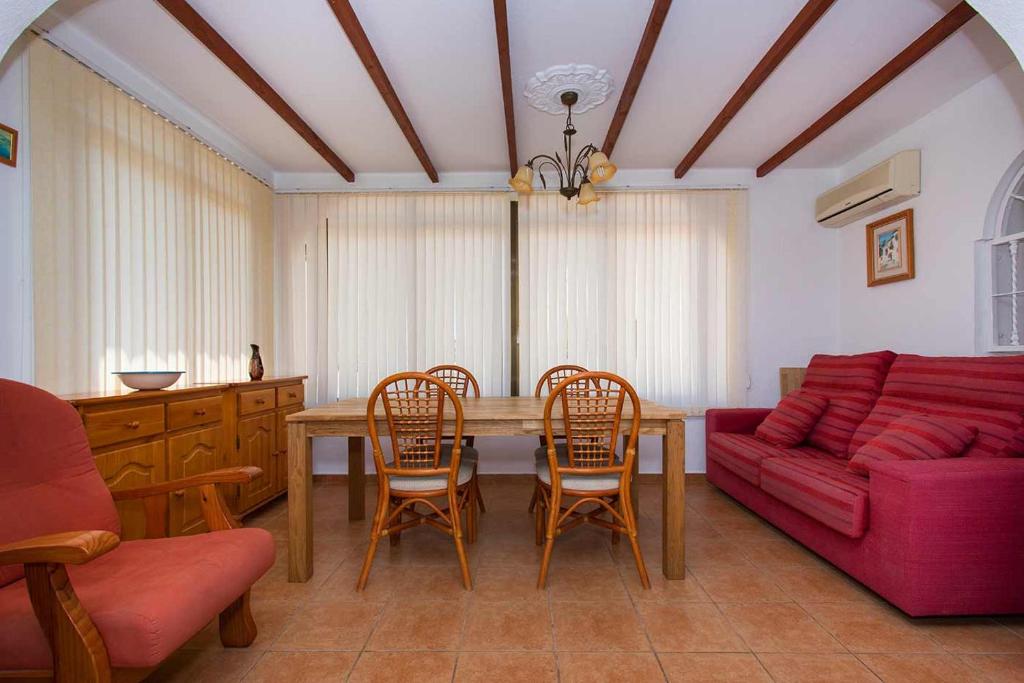 Posezení v ubytování CH Villa Sola Ciudad Quesada