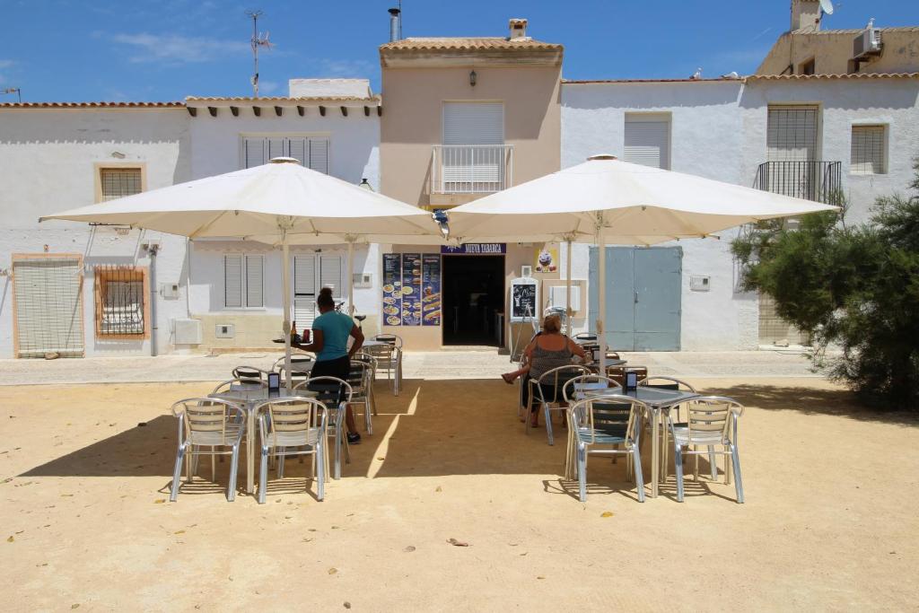 Restaurace v ubytování Hostal Nueva Tabarca