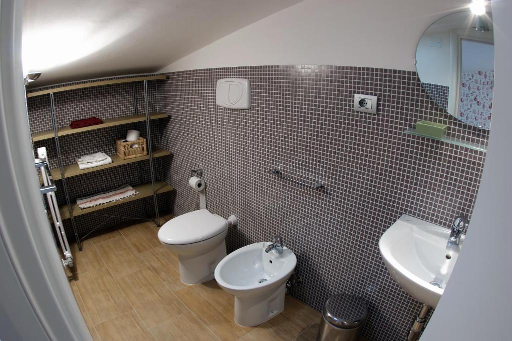 Łazienka w obiekcie B&B La Cuntana
