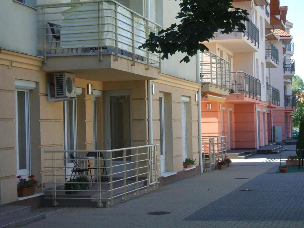 Bygningen som lejligheden ligger i