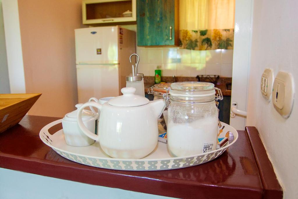 Кухня или мини-кухня в Cocotal Bavaro Apartments
