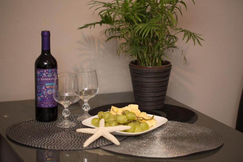 Nápoje v ubytování Suites and Art