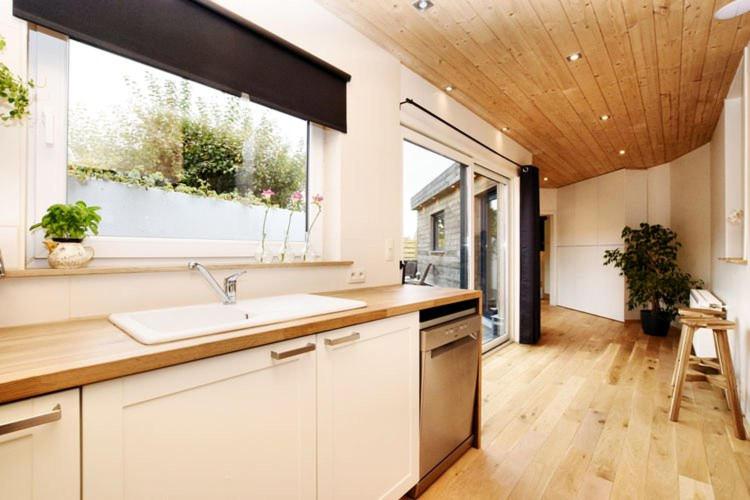 Kuchyň nebo kuchyňský kout v ubytování Vakantiewoning Martha