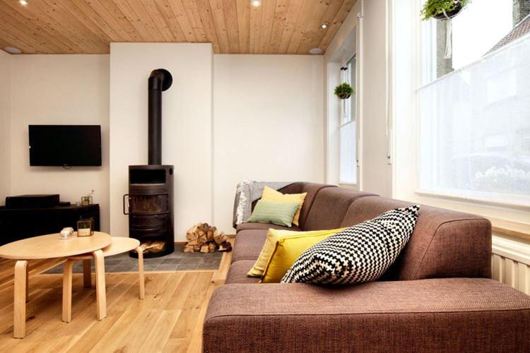 TV a/nebo společenská místnost v ubytování Vakantiewoning Martha