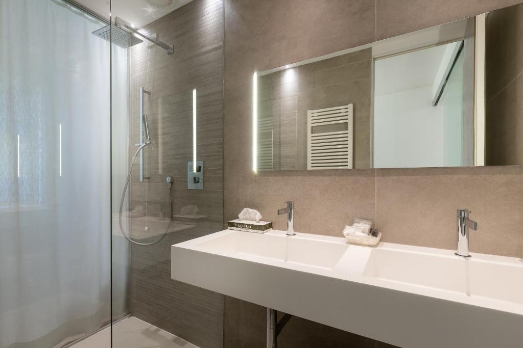 Kúpeľňa v ubytovaní Hotel Polo