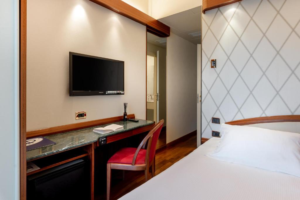 Posteľ alebo postele v izbe v ubytovaní Hotel Polo