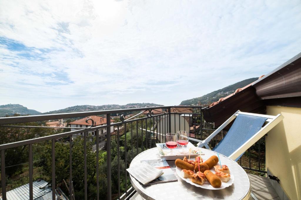 Nespecifikovaný výhled na hory nebo výhled na hory při pohledu z bed and breakfast