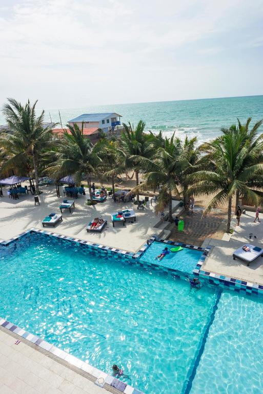 Bazén v ubytování Palmazul Hotel & Spa nebo v jeho okolí