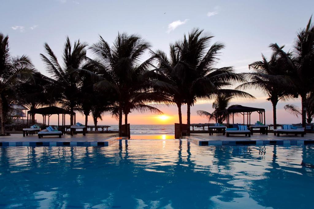 Bazén v ubytování Palmazul Hotel & Spa nebo v jeho okolí