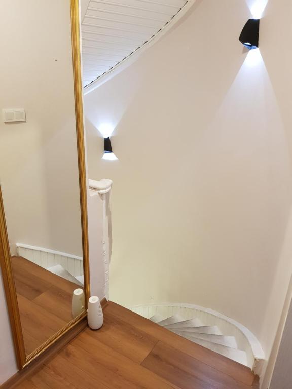 Et badeværelse på Linden Houses