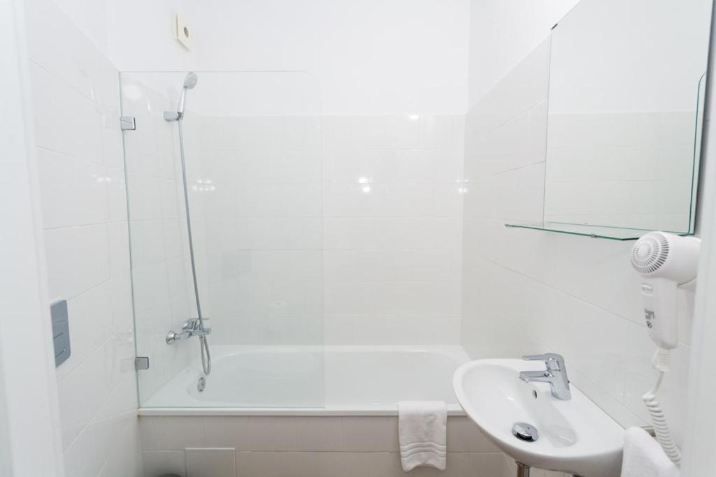 Kúpeľňa v ubytovaní Hostal Argo